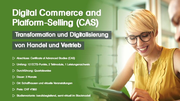 CAS Digital Commerce & Platform-Selling